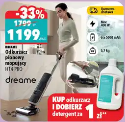 Biedronka DREAME Odkurzacz pionowy mopujący H14 PRO oferta
