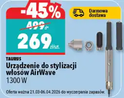 Biedronka TAURUS Urządzenie do stylizacji włosów AirWave oferta
