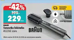 Biedronka Suszarka-lokówka AS226E szara oferta