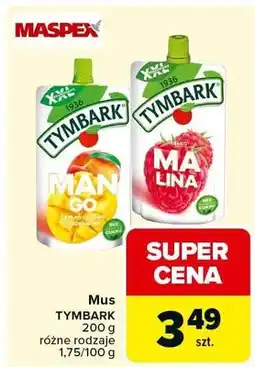 Carrefour Mus mango jabłko, mango, porzeczka czarna, ananas oferta