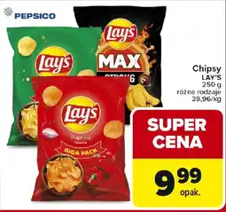 Carrefour Chipsy LAY'S oferta