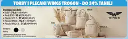 Biedronka Torby i plecaki WINGS oferta