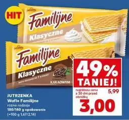 Kaufland JUTRZENKA Wafle Familijne oferta