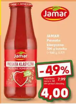 Kaufland JAMAR Passata klasyczna 700 g butelka oferta