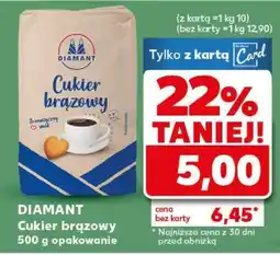 Kaufland DIAMANT Cukier brązowy 500 g opakowanie oferta