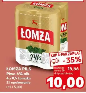 Kaufland Łomża Pils oferta