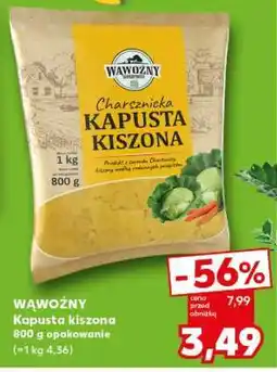 Kaufland WĄWOŹNY Kapusta kiszona oferta