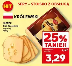 Kaufland SIERPC Ser Królewski wędzony 100 g oferta