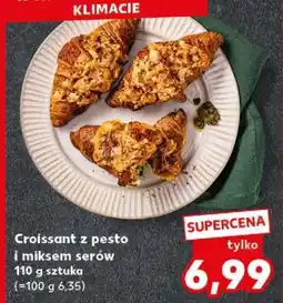 Kaufland Croissant z pesto i miksem serów oferta