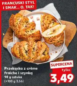 Kaufland Przekąska z crème fraîche i szynką oferta