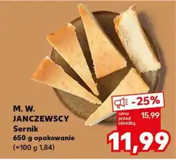 Kaufland M. W. JANCZEWSCY Sernik oferta