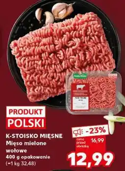 Kaufland K-STOISKO MIĘSNE Mięso mielone wołowe oferta