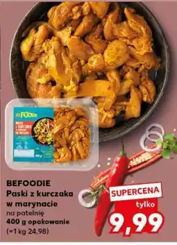 Kaufland BEFOODIE Paski z kurczaka w marynacie na patelnię oferta