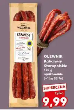 Kaufland OLEWNIK Kabanosy Staropolskie oferta