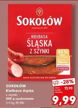 Kaufland SOKOŁÓW Kiełbasa śląska z szynki oferta