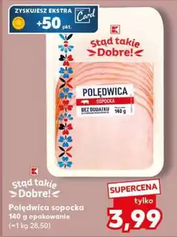 Kaufland Polędwica sopocka oferta