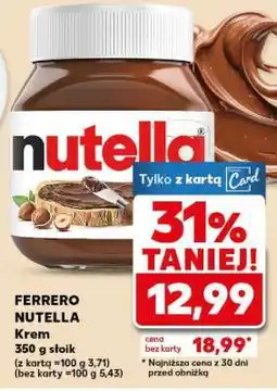 Kaufland FERRERO Nutella oferta