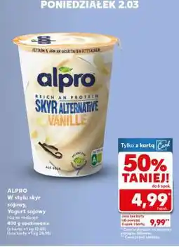 Kaufland ALPRO W stylu skyr sojowy, Yogurt sojowy oferta