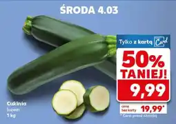 Kaufland Cukinia, luzem 1 kg oferta
