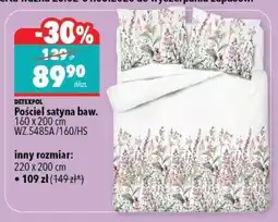 Biedronka Pościel satyna baw oferta