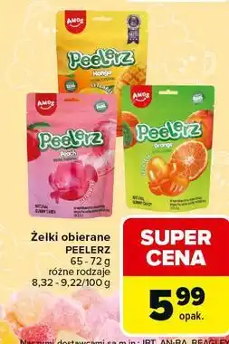 Carrefour Żelki peelerz peach Amos oferta
