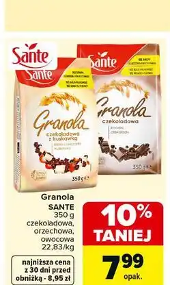 Carrefour Granola orzechowa Sante oferta