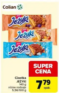 Carrefour Ciastka słony karmel Jeżyki oferta