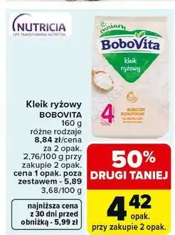 Carrefour Kleik ryżowy Bobovita oferta