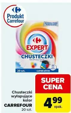 Carrefour Chusteczki wyłapujące kolor Carrefour Expert oferta