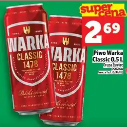 Topaz Piwo Warka Classic oferta