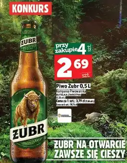 Topaz Piwo Żubr oferta