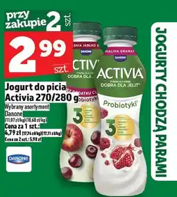 Topaz Jogurt do picia Activia oferta