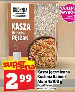 Topaz Kasza jęczmienna Kuchnia Babuni Aluni oferta