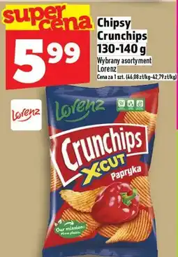 Topaz Chipsy Crunchips papryka oferta