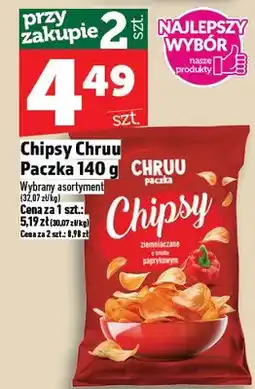 Topaz Chipsy Chruu Paczka oferta
