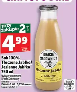 Topaz Sok 100% jesienne jabłko oferta