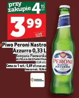 Topaz Piwo Peroni Nastro Azzurro oferta