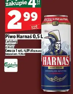 Topaz Piwo Harnaś oferta