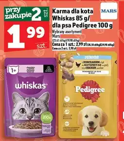 Topaz Karma dla kota Whiskas / dla psa Pedigree oferta