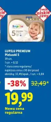 Lidl Pieluchy Premium 5 oferta