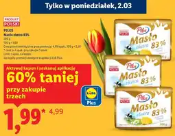 Lidl Masło ekstra 83% oferta