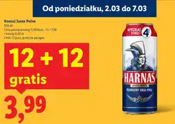 Lidl Piwo Jasne Pełne oferta