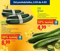 Lidl Ogórki oferta