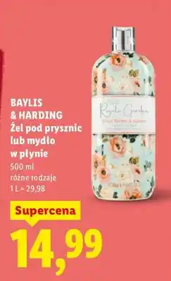 Lidl Żel pod prysznic lub mydło w płynie oferta