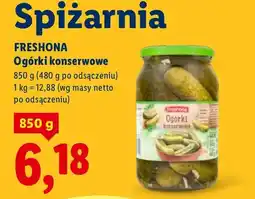 Lidl Ogórki konserwowe oferta