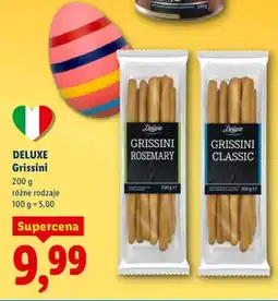 Lidl Grissini różne rodzaje oferta