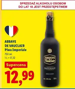 Lidl Piwo Imperiale oferta