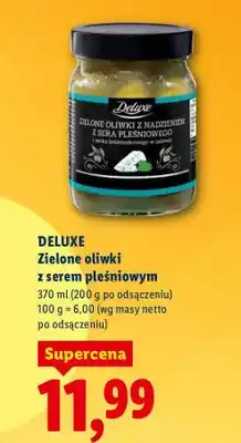Lidl Zielone oliwki z serem pleśniowym oferta