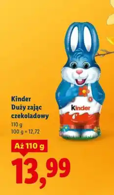 Lidl Duży zając czekoladowy oferta