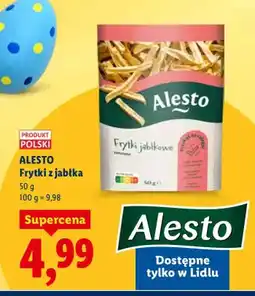 Lidl Frytki z jabłka oferta